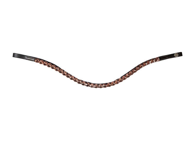 FRONTALINO ONDA CON BRILLANTI ROSEGOLD GLAMOUR Frontalini 